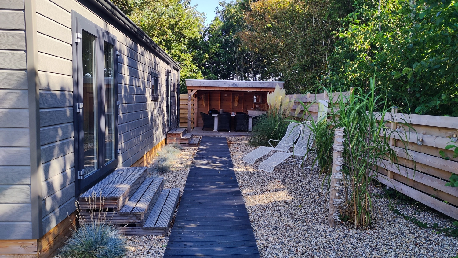 Meer-Verliebt – Chalets in Nordholland - Strandperle, Sitzecke