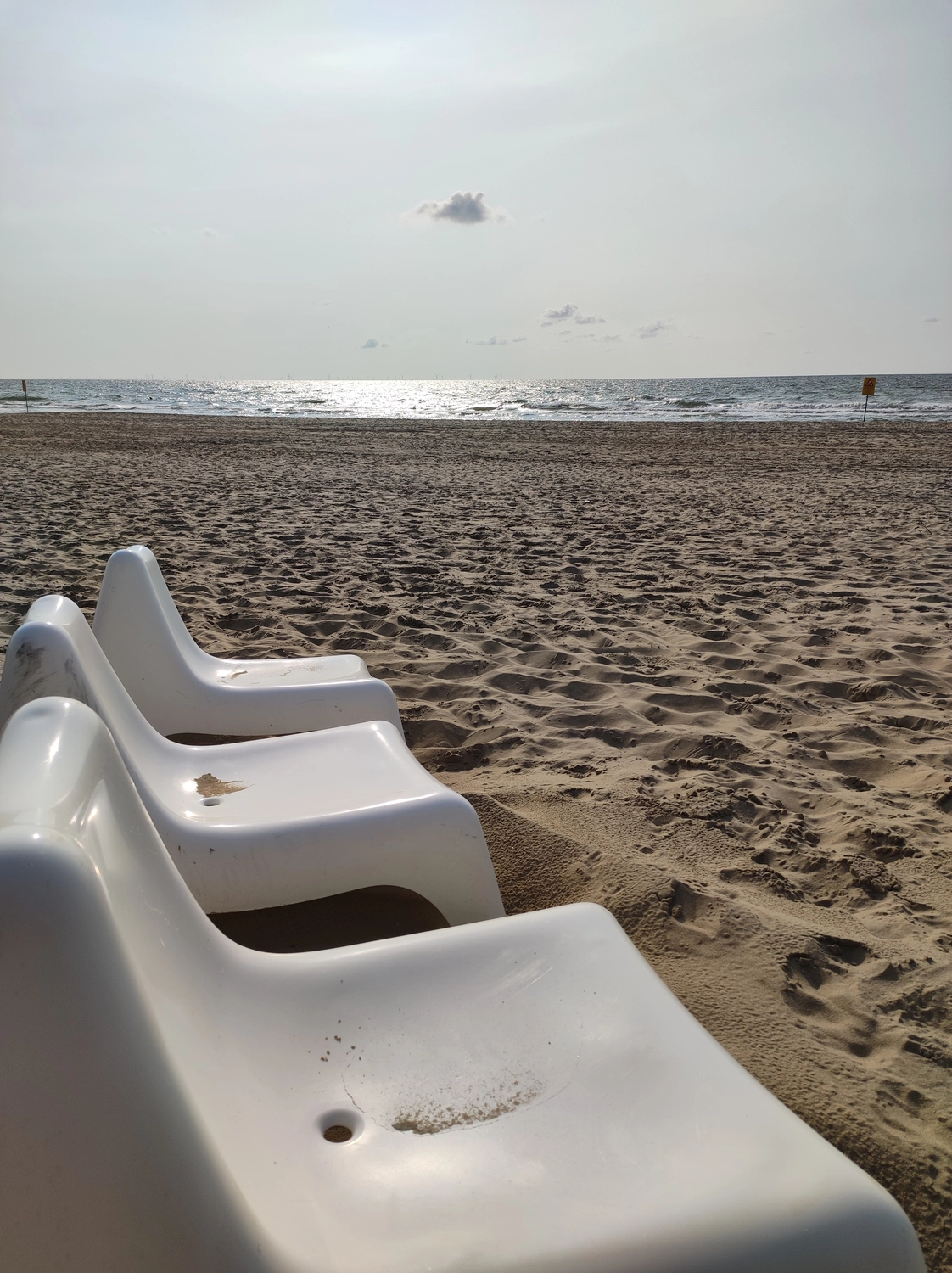 Meer-Verliebt – Chalets in Nordholland - Strandperle, Blick auf den Strand