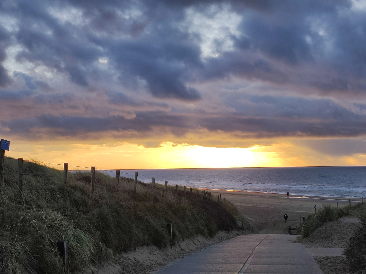 Meer-Verliebt – Chalets in Nordholland - Strandperle, Blick auf den Strand