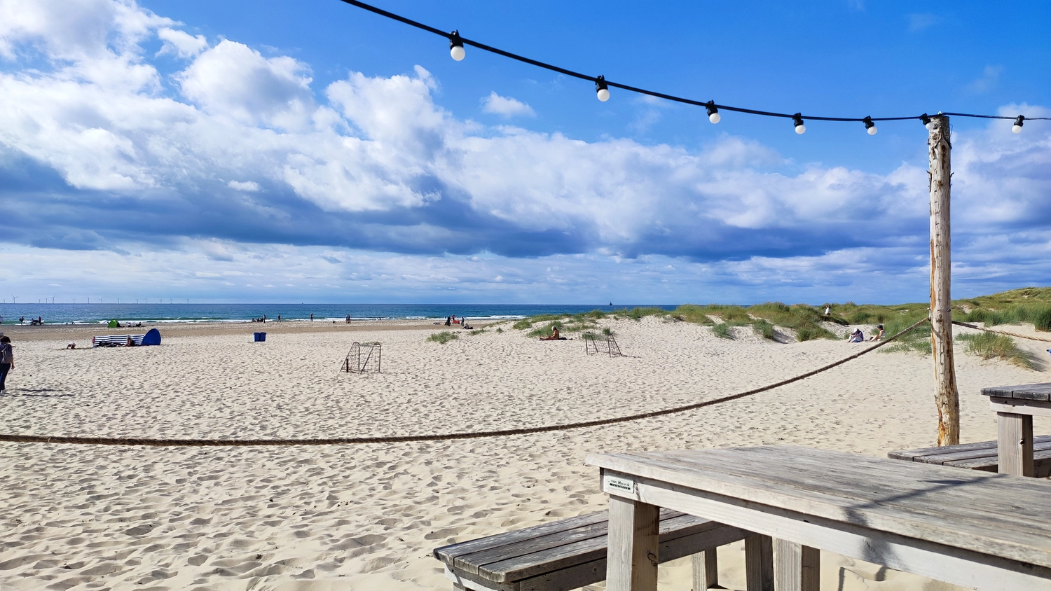 Meer-Verliebt – Chalets in Nordholland - Strandperle, Blick auf den Strand