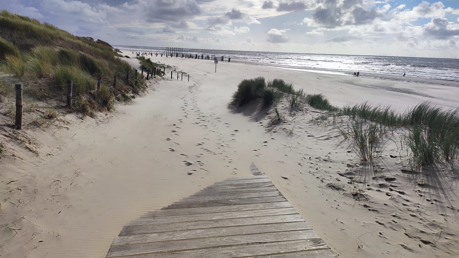Meer-Verliebt – Chalets in Nordholland - Strandperle, Blick auf den Strand