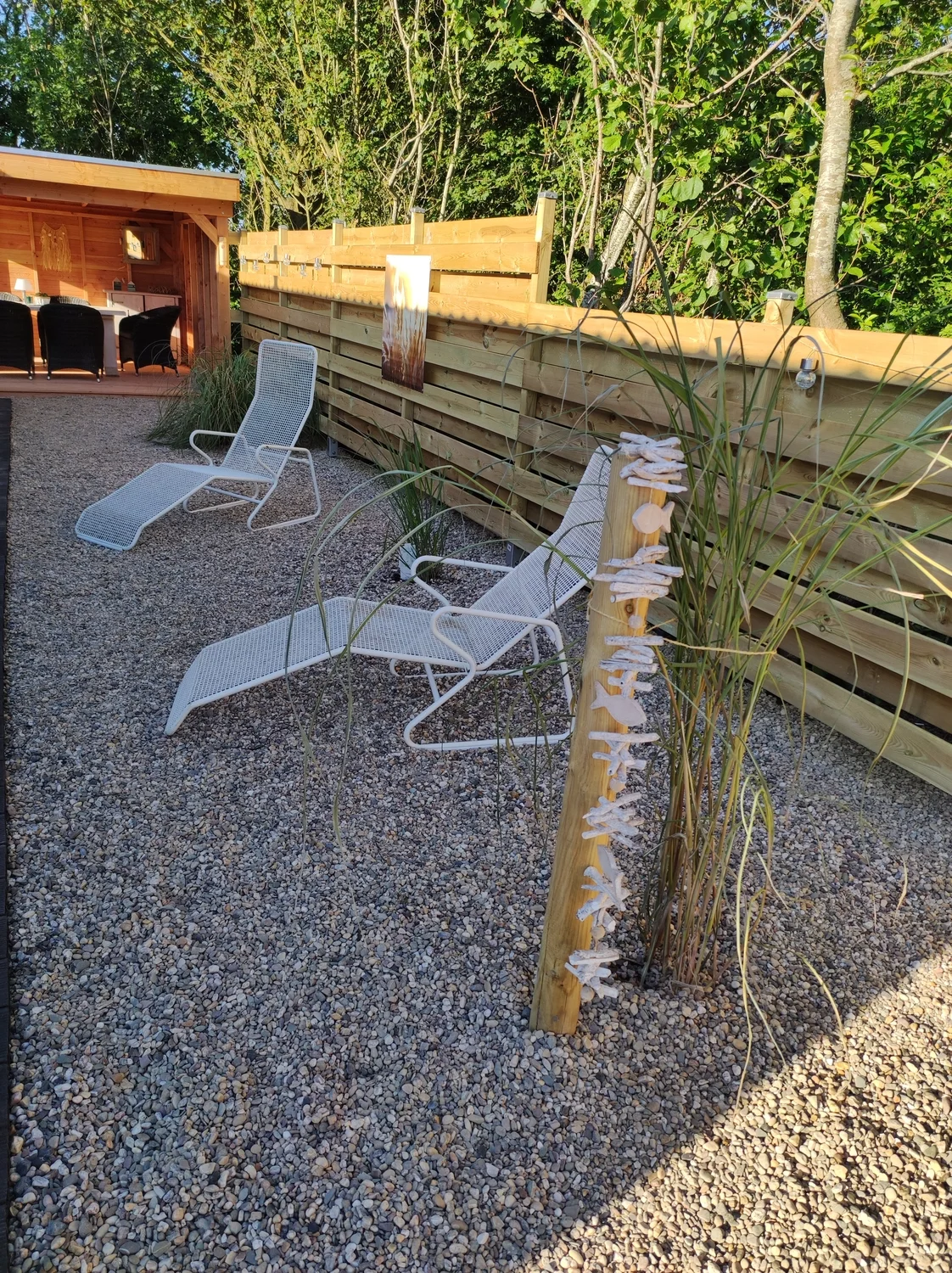 Meer-Verliebt – Chalets in Nordholland - Strandperle, Sitzecke