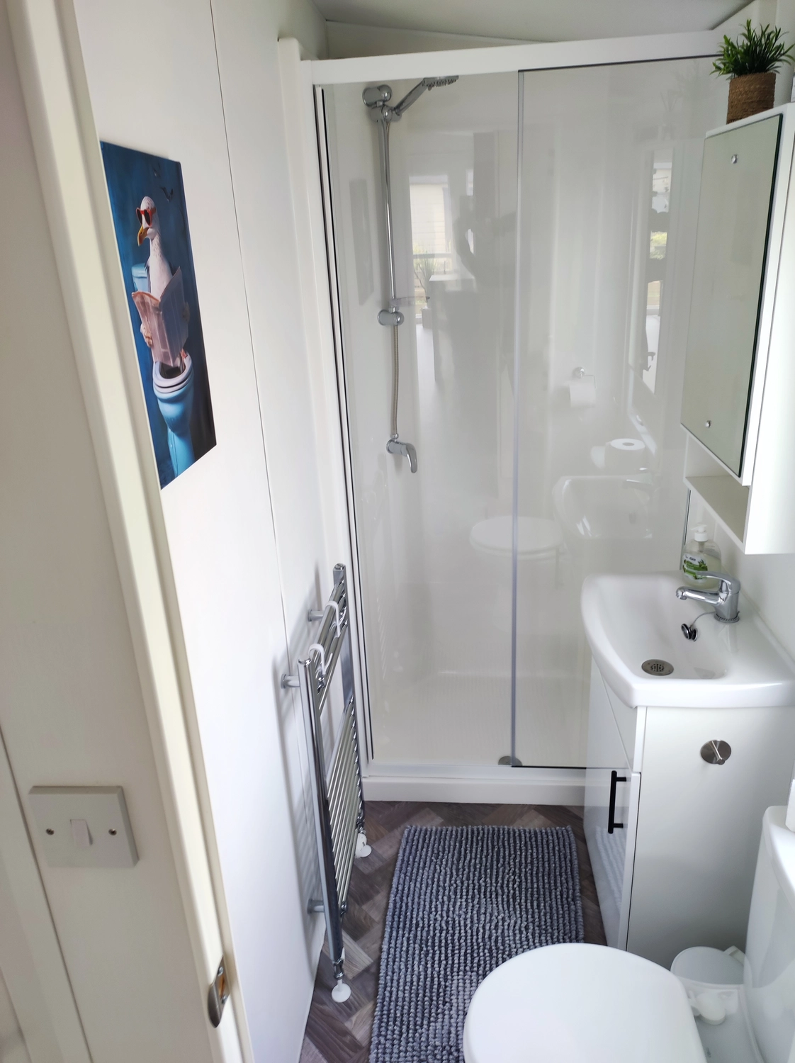 Meer-Verliebt – Chalets in Nordholland - Seemöwe, Badezimmer